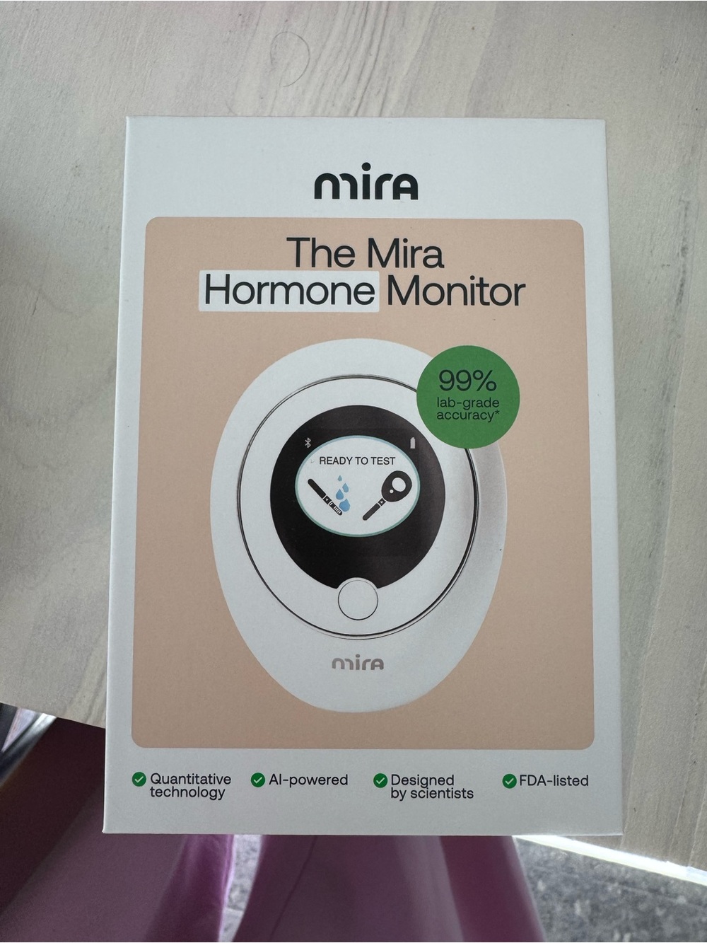 Mira Hormone Monitor - White